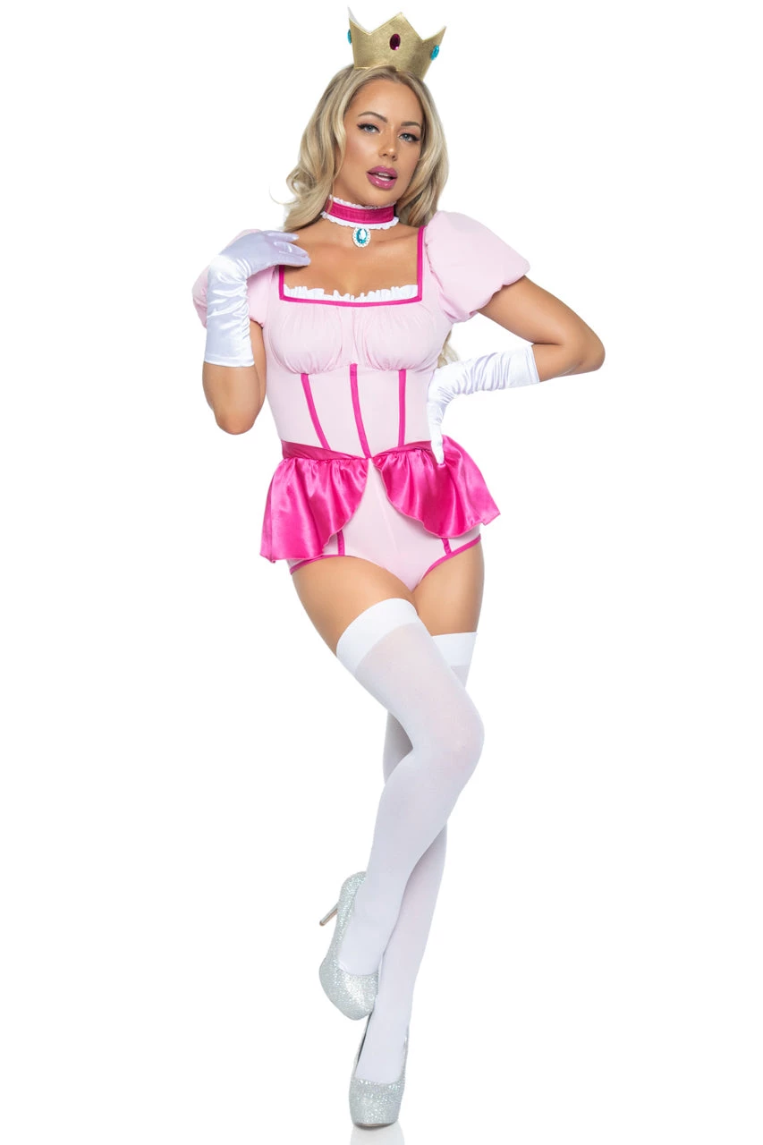 Leg Avenue Sexy Pink Princess Costume 5 Leg Avenue Sexy Pink Princess Costume - Image 3