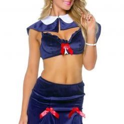 3WISHES Parisian Schoolgirl Halloween Costume