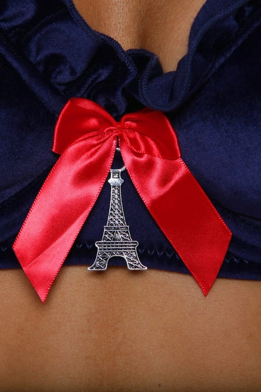 3WISHES Parisian Schoolgirl Halloween Costume 4 3WISHES Parisian Schoolgirl Halloween Costume - Image 2