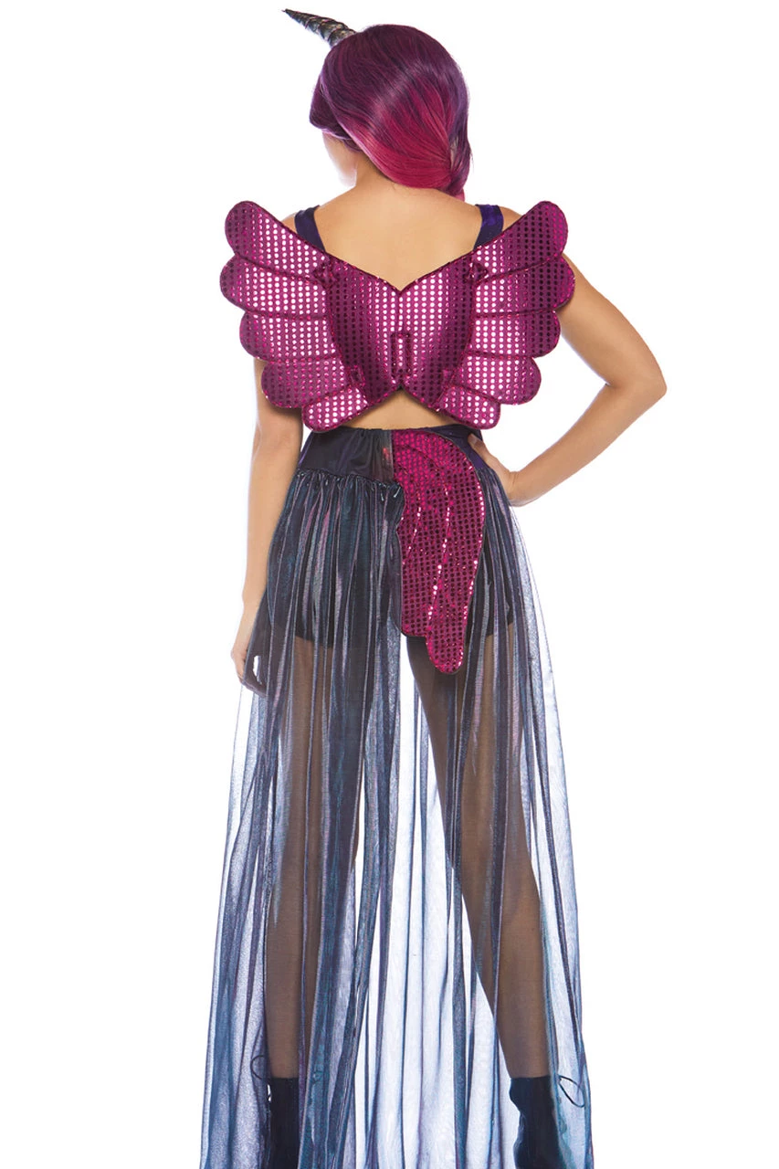 Leg Avenue Dark Unicorn Costume 4 Leg Avenue Dark Unicorn Costume - Image 2