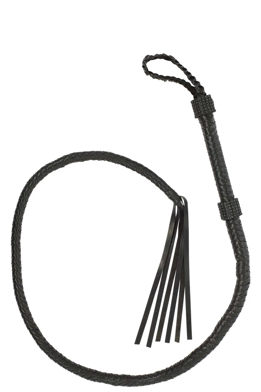 AMSCAN Black Rhinestone Whip 3 AMSCAN Black Rhinestone Whip