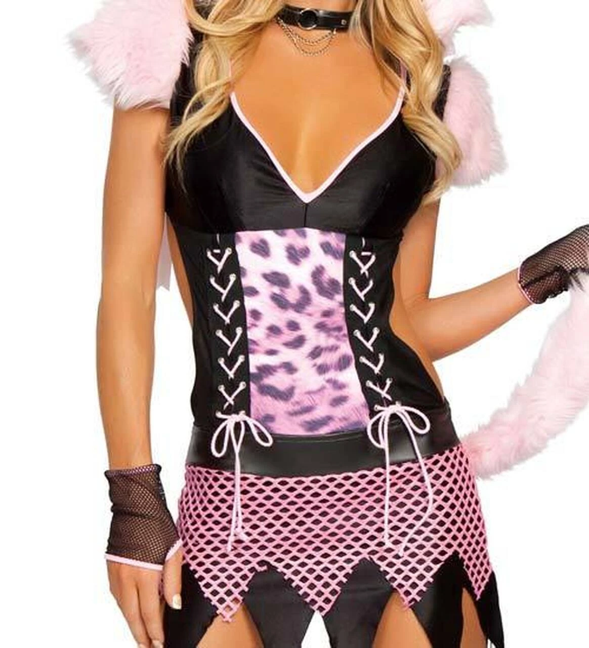 Roma Costume Naughty Pussycat Halloween Costume 4 Roma Costume Naughty Pussycat Halloween Costume - Image 2