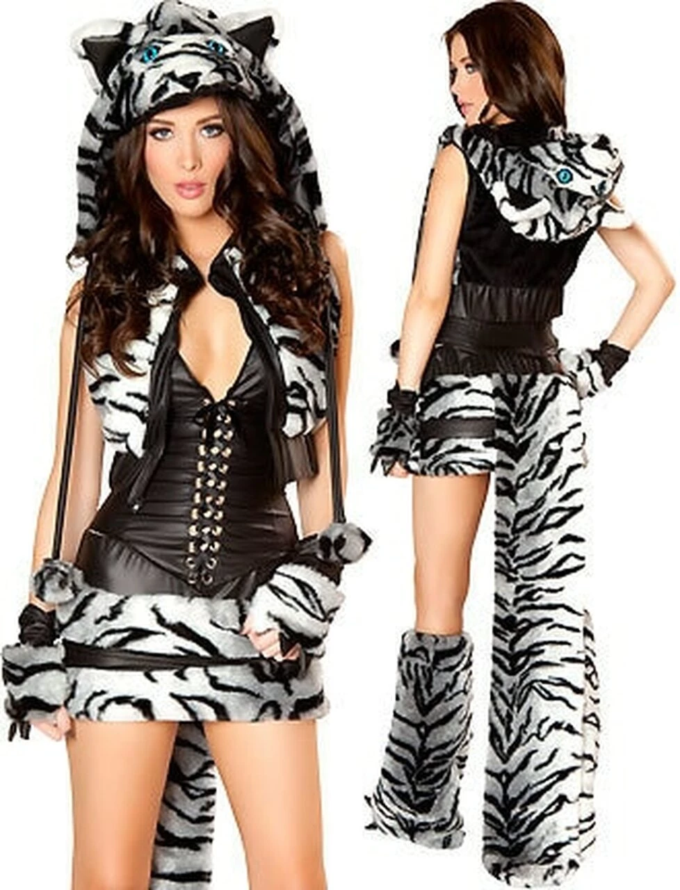 J. Valentine White Tiger Halloween Costume 12 J. Valentine White Tiger Halloween Costume - Image 10
