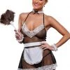 Magic Silk Sheer Mesh French Maid Lingerie -Fairy Tale Costumes Sales unnamed file 1745