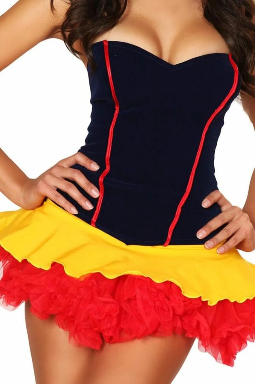 3WISHES Sexy White As Snow Costume 4 3WISHES Sexy White As Snow Costume - Image 2