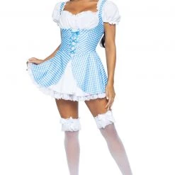 Leg Avenue Blue Gingham Costume Dress -Fairy Tale Costumes Sales unnamed file 2258
