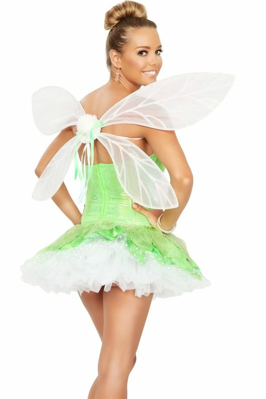 3WISHES Sexy Tink Fairy Costume 4 3WISHES Sexy Tink Fairy Costume - Image 2
