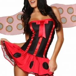 Roma Costume Sexy Ladybug Halloween Costume -Fairy Tale Costumes Sales unnamed file 25