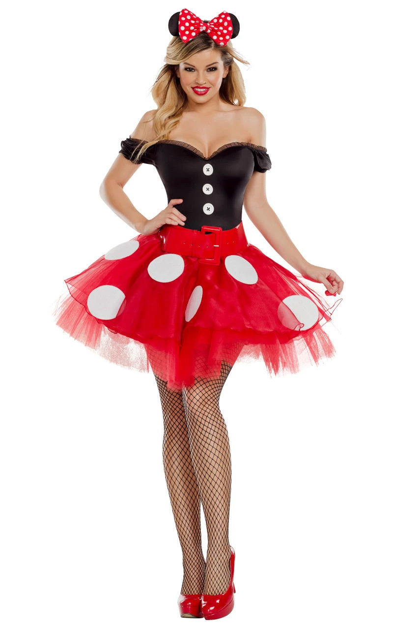 Party King Coquette Mouse Costume 3 Party King Coquette Mouse Costume