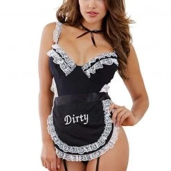 Dreamgirl French Maid Fantasy Lingerie Costume -Fairy Tale Costumes Sales unnamed file 492
