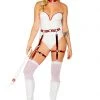 Roma Naughty Vinyl Nurse Costume