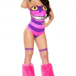 Roma Costume Mischievous Purple Cat Costume